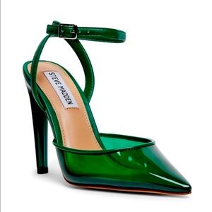 Steve Madden- ALESSI GREEN Heels 👠